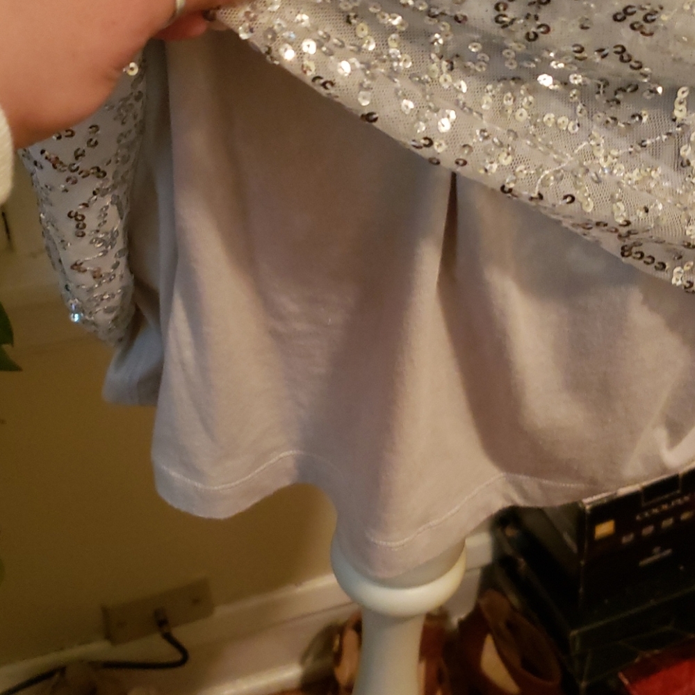 Vintage sequence tank top/mini dress - Picture 3 of 6